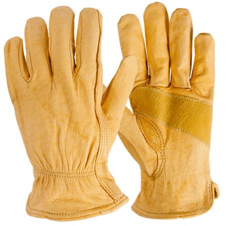 GRACE VICTORIA Premium Cowhide Leather Glove for Mens, Medium GR2669227